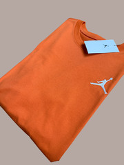 Nike Jordan Jumpman Men’s Short-Sleeve T-Shirt Orange Sz M New