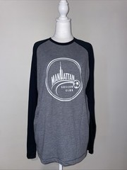 Sport-Tek T200 Manhattan Soccer Club MSC Raglan Long Sleeve Jersey Shirt Large