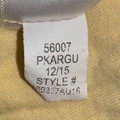 Aeropostale Original Brand Graphic Mens Medium Yellow Logo T Shirt Casual Cotton