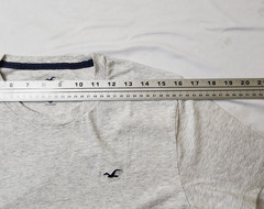 Hollister Men’s T-Shirt Must-Have Collection, Gray Size Small NWT