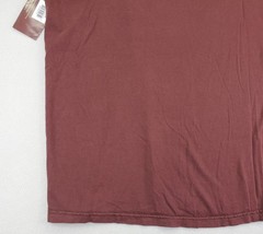 Hersheys Chocolate World Shirt Mens L Brown Metallic Silver Logo NWT NOS New
