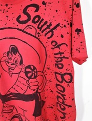 Vintage 80s Tennessee River South Of The Border T Shirt 1980s All Over Print 3XL