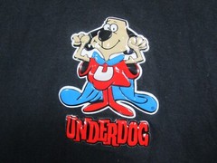 Vintage Underdog T-Shirt Size (L) Cartoon Tv Show Y2K Graphic Dog NBC Network