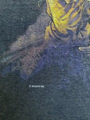 Vintage 1987 Megadeth T-Shirt Mens Large Black Single Stitch 80s Radioactive
