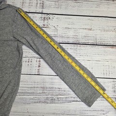Polo Ralph Lauren Mens Medium Heathered Gray Cotton Long Sleeves Hooded T-Shirt