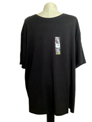 ATHLETIC WORKS Tri-Blend Black Short Sleeve Crew Neck T-Shirt Sz 2XL*
