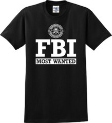 FBI Most Wanted Seal Unisex T-Shirt (S-5X)