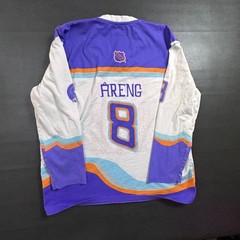 T Post Jersey Mens Small White Hockey Bartender Cirkus Norrland Swedish Festival