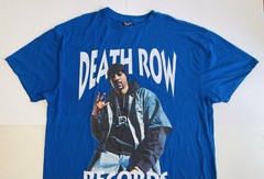 Super Rare! Death Row Records Blue Snoop Dogg T Shirt Sz 3XL