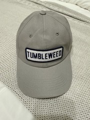 Tumbleweed Textiles Ball Dad Cap Leather STRAP with buckle Gray