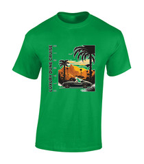 DUNE CRUISE MENS T SHIRT CLASSIC CAR RETRO CAR LOVER BEACH SUMMER HOLIDAY TOP