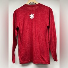 Graphic Red Crewneck L/S Tee Unisex