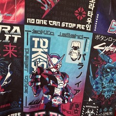 Fresh Prints All Over Print Styled Tokyo Art Mens Shirt Size 3XL 100% Polyester