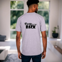 MEN WOMENS TEE TSHIRT UNISEX MULLET HAIR CUT STYLE PARTY BUSINESS FUN GIFT 80S