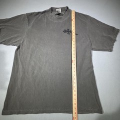 8THWNDR Shirt Mens Large Gray Graffiti Logo Streetwear Heavyweight Shaka Tee
