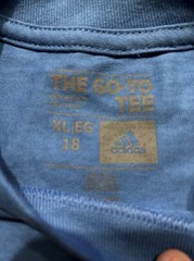 Adidas The Go-To Tee Adult Mens Xl Blue Golden State Warriors #30 Curry