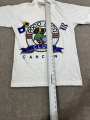 Vtg Poco Loco Club Cancun TShirt Mens Med Graphic Holiday Mexico 90s Retro Beach