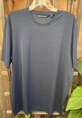 NEW Travis Mathew T-Shirt Mens Size XL Crew True Navy Black Short Sleeve Peru