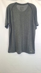 Adidas Ultimate Tee Shirt Mens Sz XL Gray Short Sleeve ClimaLite EUC Running Gym