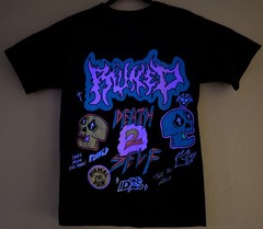 Chris Estrada Ministries Ruined For Normal S UV Reactive Shirt 17.5″ W X 26″ L