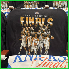 Reprint New York Knick$ Playoffs 2026 Game 3 Finals Graphic Shirt June 8th 2026