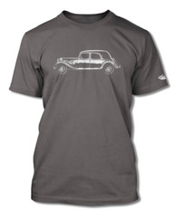 Citroen Traction Avant 11B 1934 – 1957 T-Shirt – Men – Side View – French Car