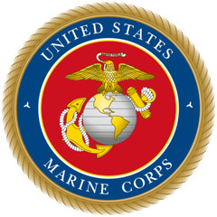 United States Armed Forces U.S. Marines The Few The Proud Logo Men’s T Shirt