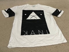 Vintage KARL KANI t-shirt MEDIUM Mens Made-in-USA Hip Hop Rap HEAVYWEIGHT