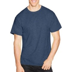 Hanes Men’s Comfortblend EcoSmart Soft Jersey Fabric Short Sleeve T-Shirt