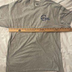 Colbert Report Vintage Grey Lincoln T-Shirt Size Large from Audience Taping