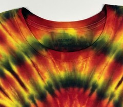 Gildan Tie Dye Adult Unisex T-Shirt Size Large Multicolor Hand Dyed Tee New
