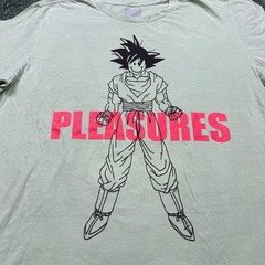 Pleasures x CHINATOWN MARKET T Shirt Mens Size XL Green Fighters Graphic Tee