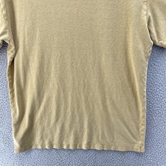 Patagonia T-Shirt Men Small Yellow Hemp Organic Cotton Chest Pocket Sustainable