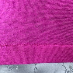 Vtg 80s Lifestyles of Poor & Unknown Top Half Tropix Pink Single Stitch Tee Sz L
