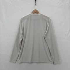 Fair Harbor Henley Shirt Mens Small Light Gray Long Sleeve UPF 50 Sun Protection