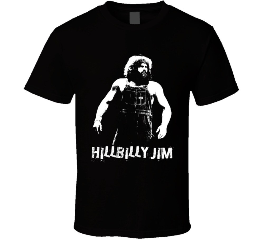 Hillbilly Jim Retro Legends Of Wrestling T Shirt