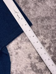 Buck Mason Shirt Medium Mens Blue Indigo Dyed Pocket Tee