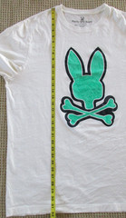 Psycho Bunny T Shirt Men’s 2XLT Crossbones Logo Preppy Smart Casual Gorpcore