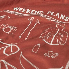 Coalatree Weekend Plans Cotton Short-Sleeve T-Shirt – Unisex