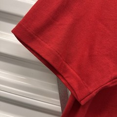 Vintage Jerzees Blank Red T Shirt 80s 90s Nos 50/50 Blend Solid USA Made Gym