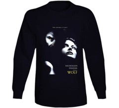 Wolf Nicholson Pfeiffer Retro Classic Movie T Shirt