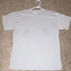 Gildan Heavy Cotton Men’s L Gray Jaguar DNA Graphic Logo Tee