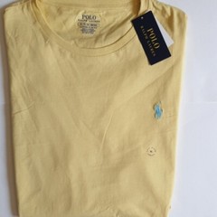 POLO Ralph LAUREN Men`s Crew-neck T-shirt CUSTOM SLIM Fit Blue Green M L XL 2XL
