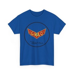 GM&O Gulf Mobile Ohio Rebel Route Railroad Logo Vintage T-Shirt