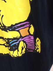 Santa Monica Airlines SMA Skateboard Shirt Men Sz L Winnie The Pooh Steve Rocco