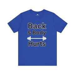 Short Sleeve Round Neck Workout Tee for Men & Women | Athletic Gym Top