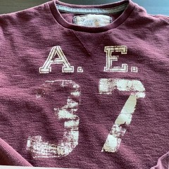 American Eagle Shirt XL Waffle Thermal Y2k Long Sleeve Graphic Preppy Grunge
