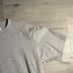 Vintage Style Shaka Wear Super Max Heavy Blank Tee Medium Gray