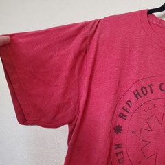Red Hot Chili Peppers Graphic T-Shirt Mens XL Red Bay Island Sportswear Logo Tee