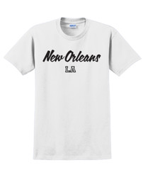 New Orleans, Louisiana State T-Shirt Short Sleeve Graphic Tee Unisex apparel